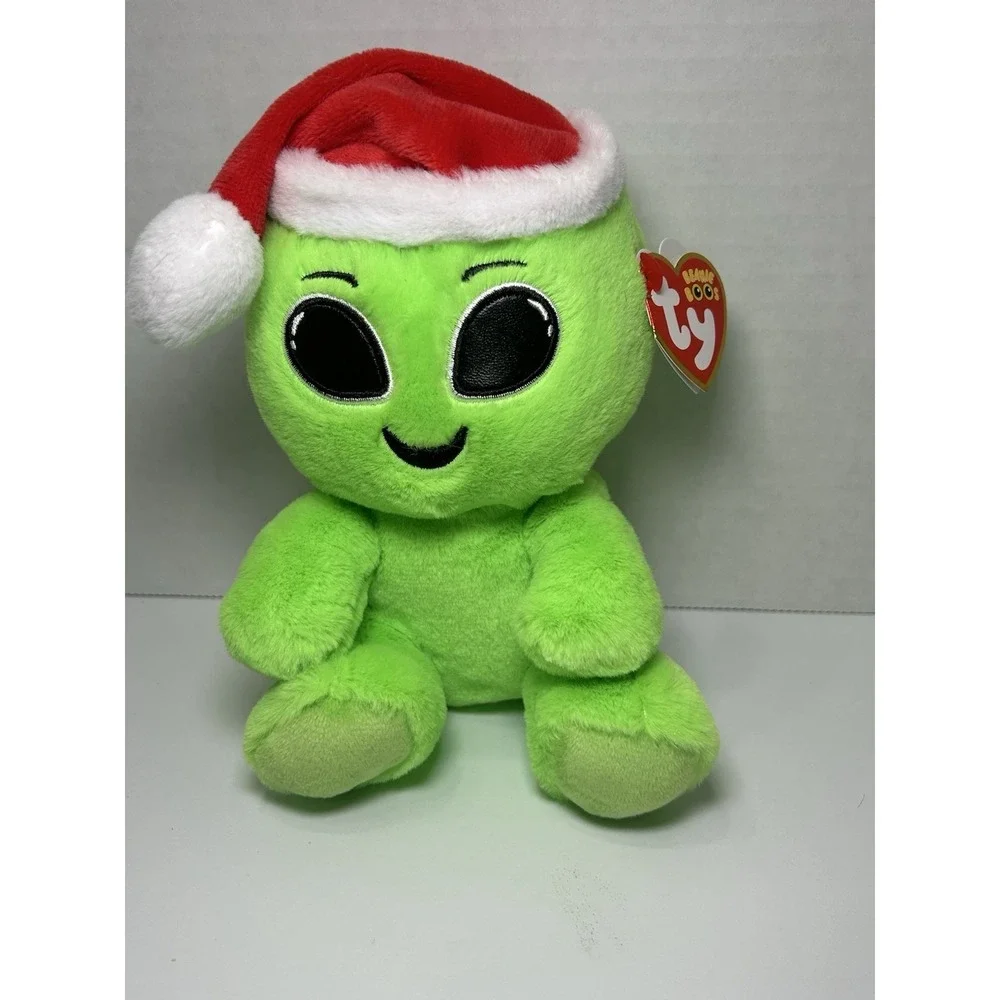 Ty Beanie Boos 2025 COMET the Christmas Holiday Alien 